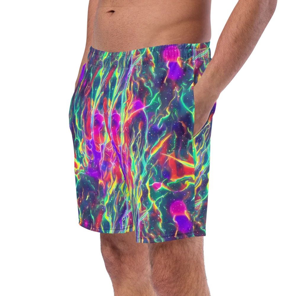 Twin Pines on Swim Trunks — Left Front