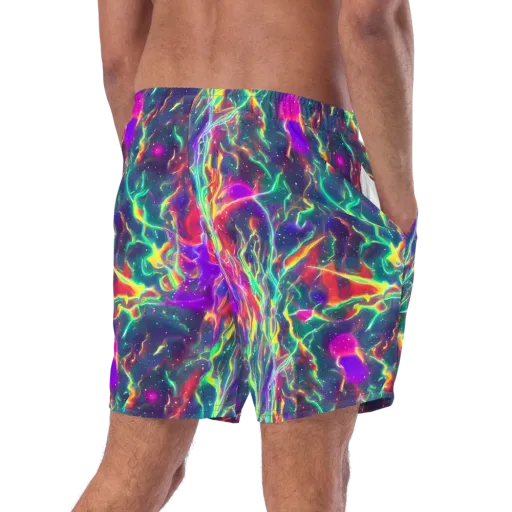 Twin Pines on a Swim Trunks