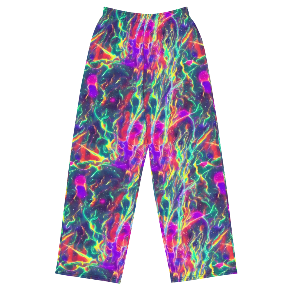 Twin Pines on Wide-Leg Pants — Front