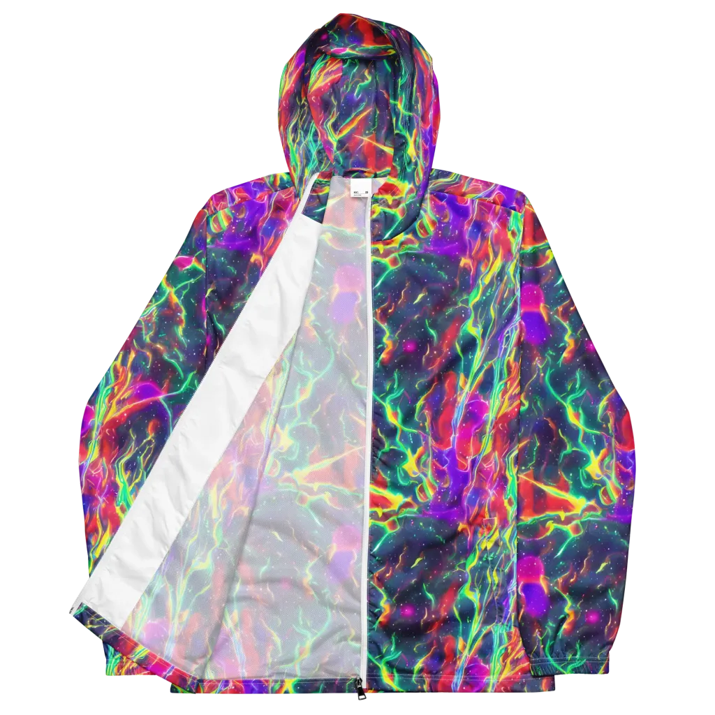 Twin Pines on Men's Windbreaker — Front