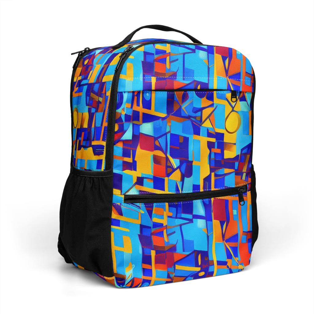 Radiant Labyrinth on Utility Backpack — Right Front
