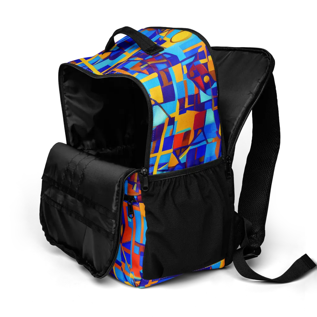 Radiant Labyrinth on Utility Backpack — Product details 2