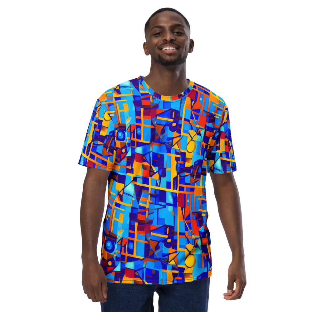 Radiant Labyrinth on Men's Crew Neck T-Shirt — Front