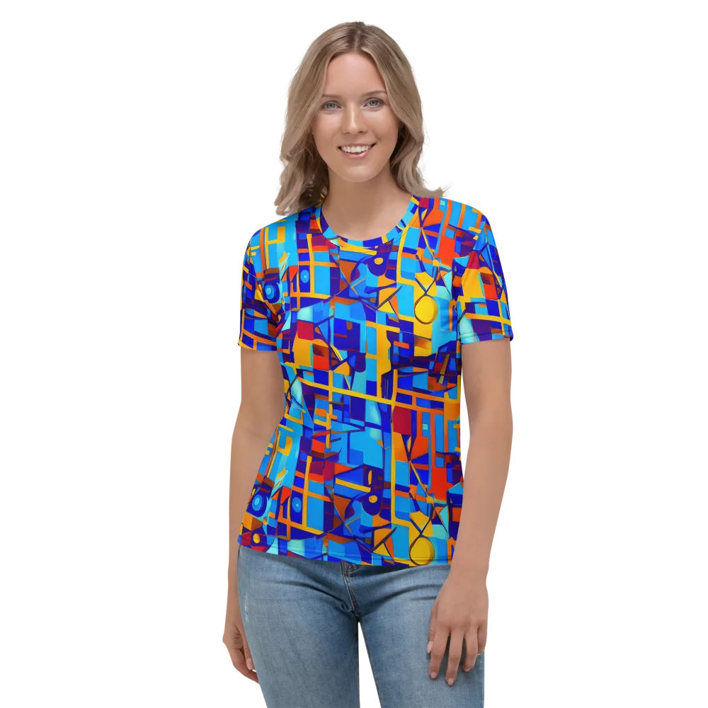 Radiant Labyrinth on Women's Crew Neck T-Shirt — Front