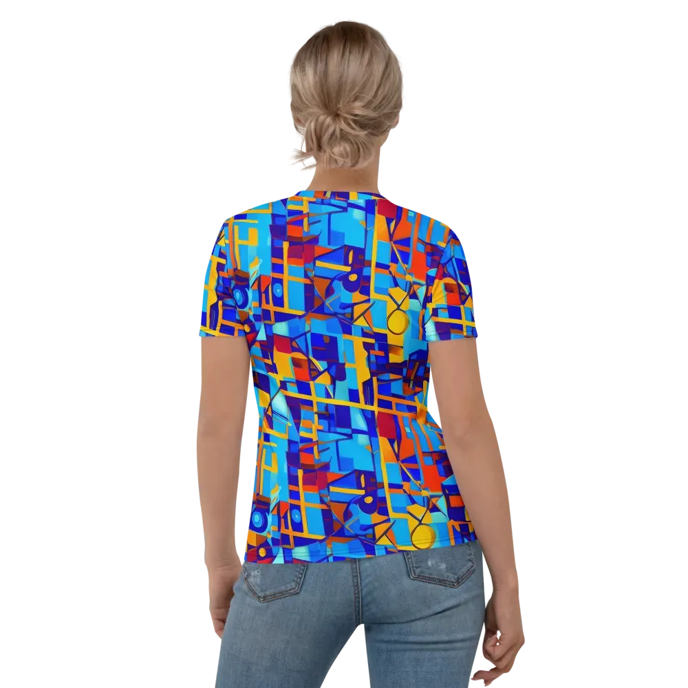 Radiant Labyrinth on Women's Crew Neck T-Shirt — Back
