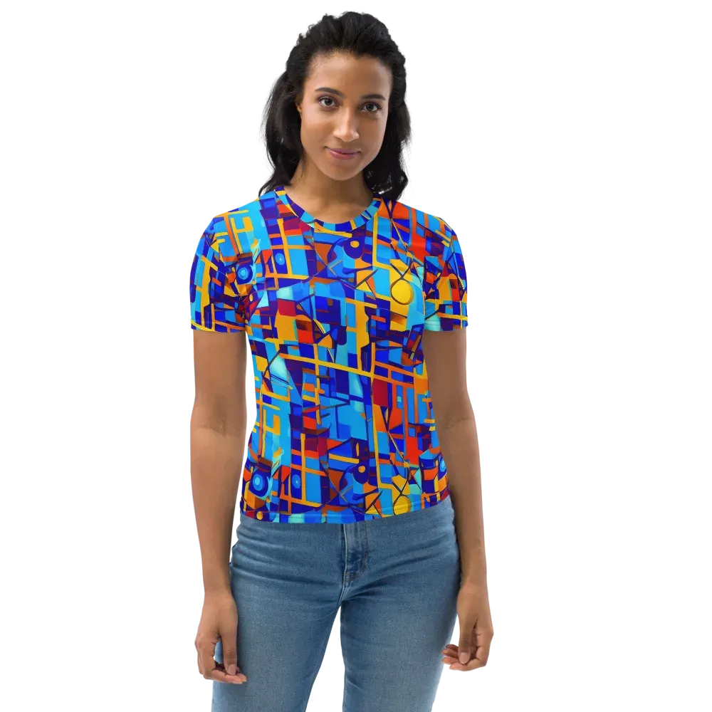 Radiant Labyrinth on Women's Crew Neck T-Shirt — Front