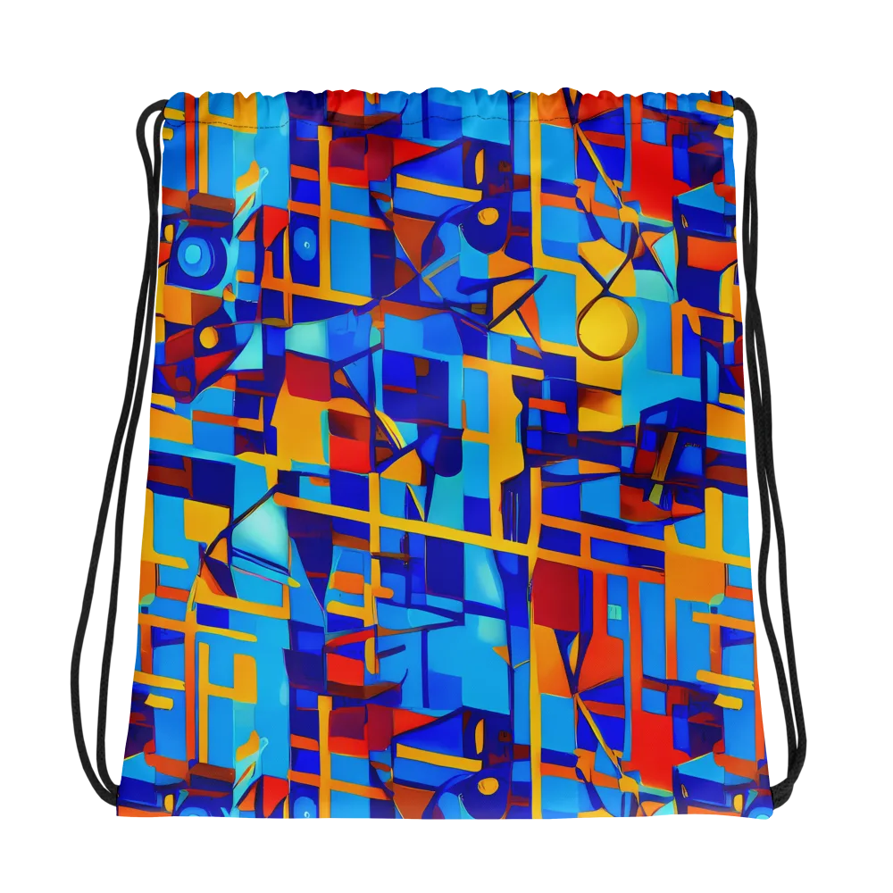 Radiant Labyrinth on Drawstring Bag — Photo