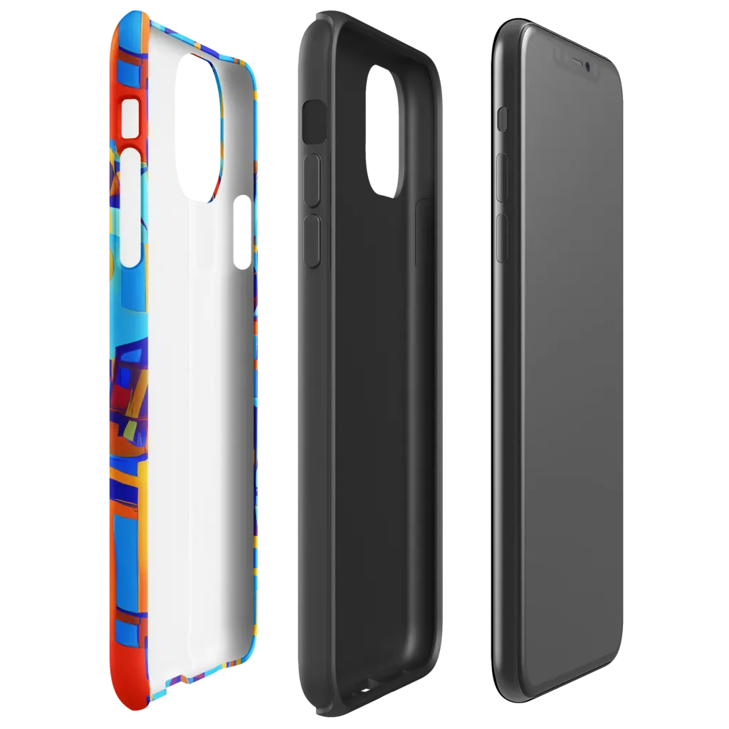 Radiant Labyrinth on Tough Case for iPhone® — Right