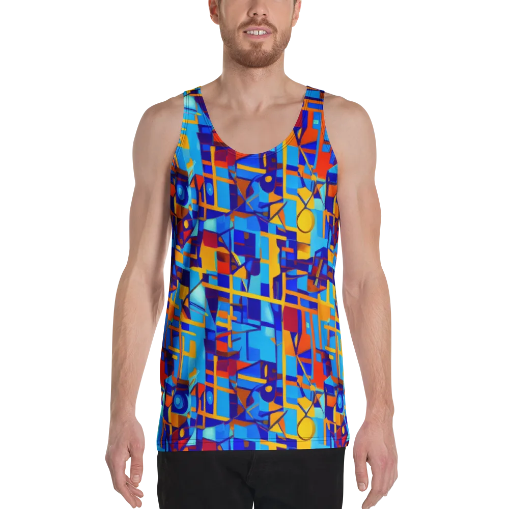 Radiant Labyrinth on Men's Tank Top — Front