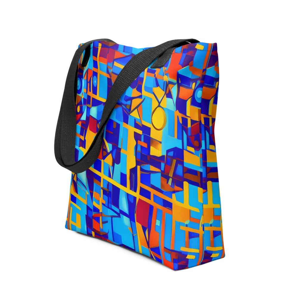 Radiant Labyrinth on Tote Bag — Front