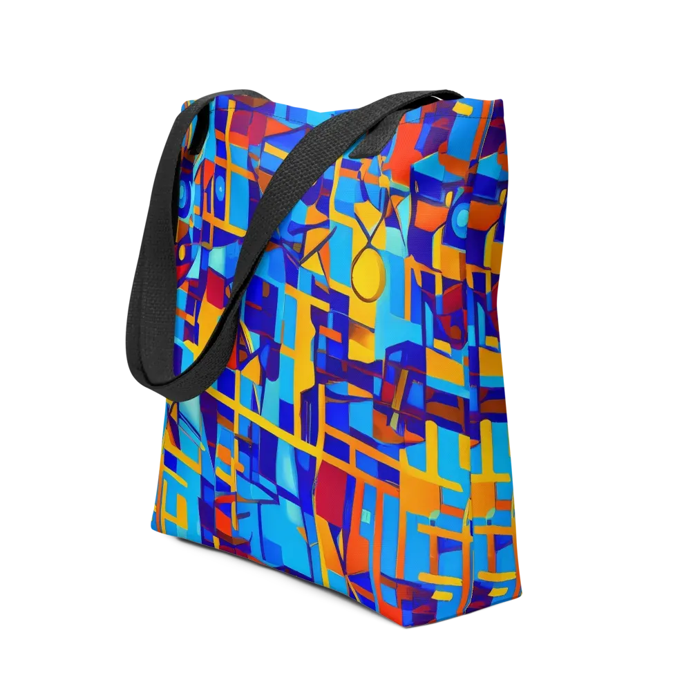 Radiant Labyrinth on Tote Bag — Front