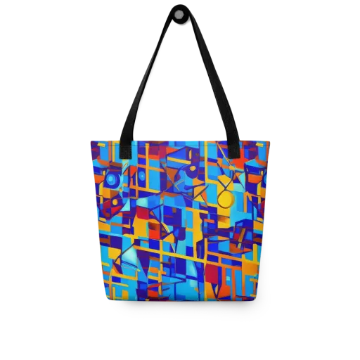 Radiant Labyrinth on a Tote Bag