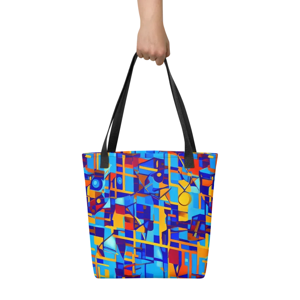 Radiant Labyrinth on Tote Bag — Front