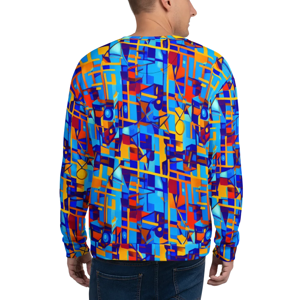 Radiant Labyrinth on Sweatshirt — Back