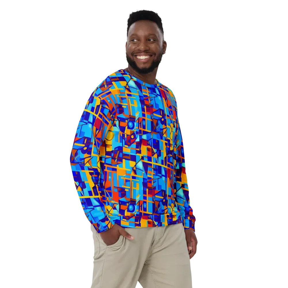 Radiant Labyrinth on Sweatshirt — Front