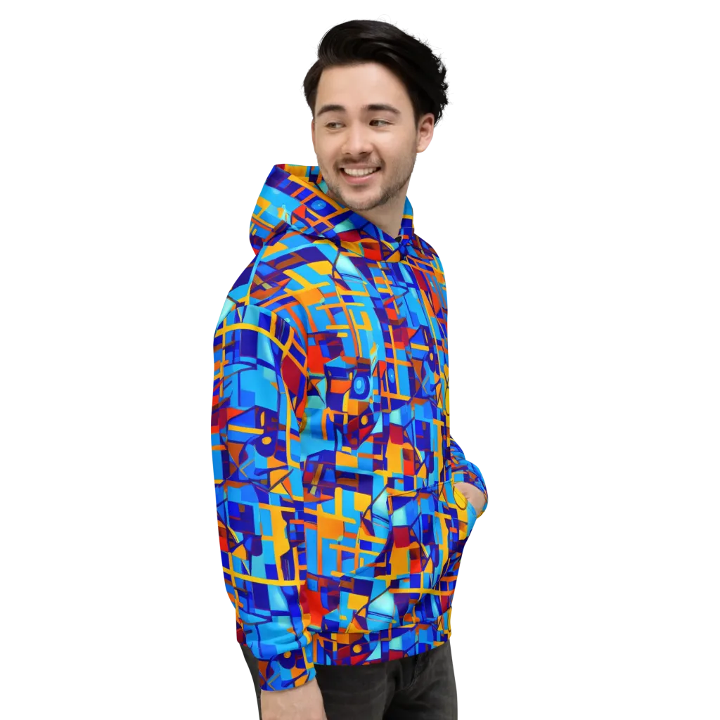 Radiant Labyrinth on Hoodie — Right