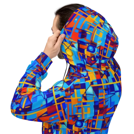 Radiant Labyrinth on a Hoodie