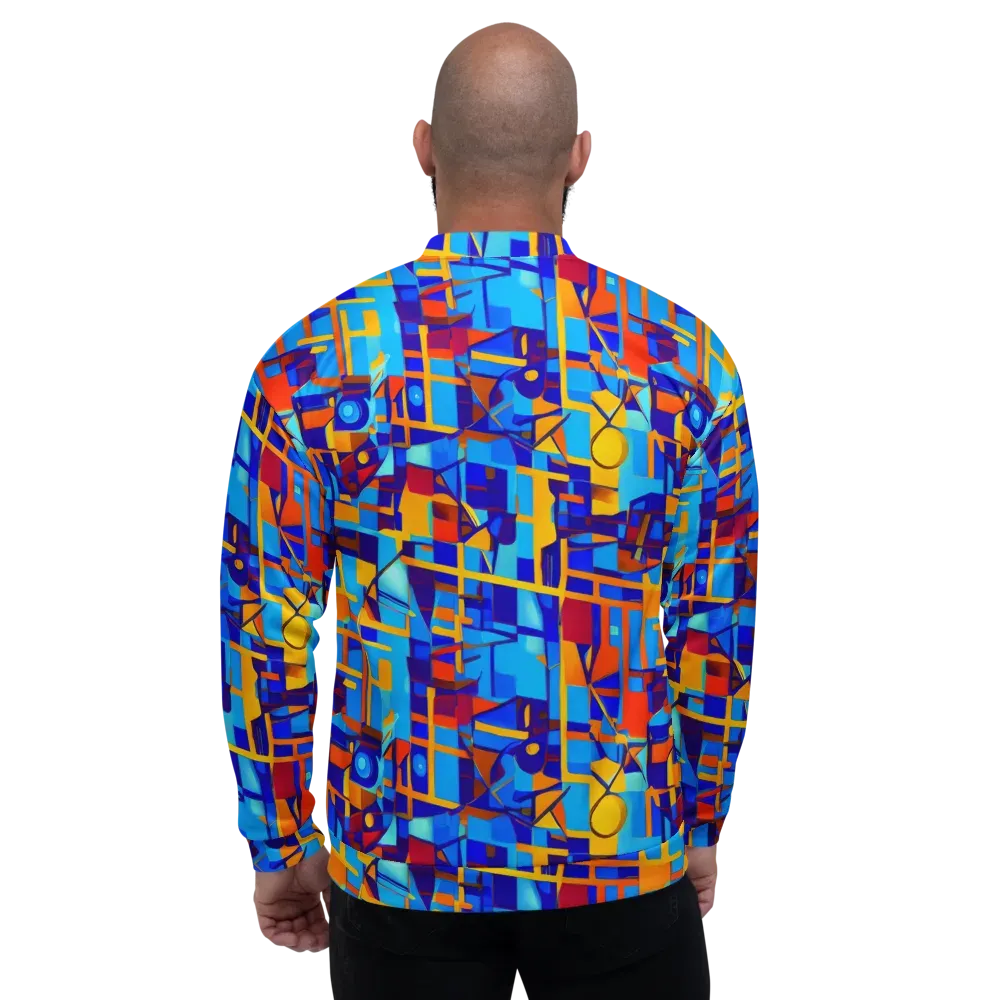 Radiant Labyrinth on Bomber Jacket — Back
