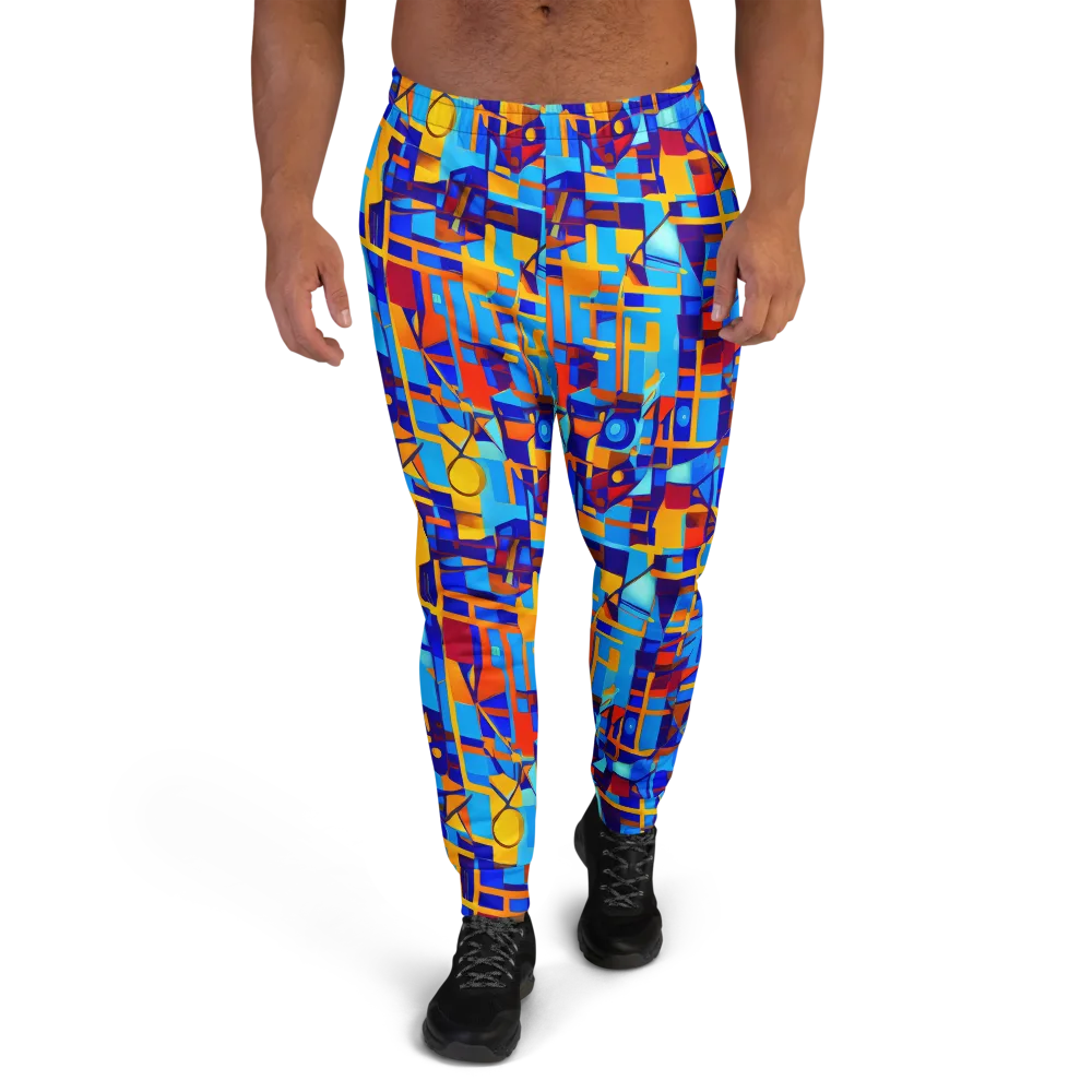 Radiant Labyrinth on Men's Joggers — Front
