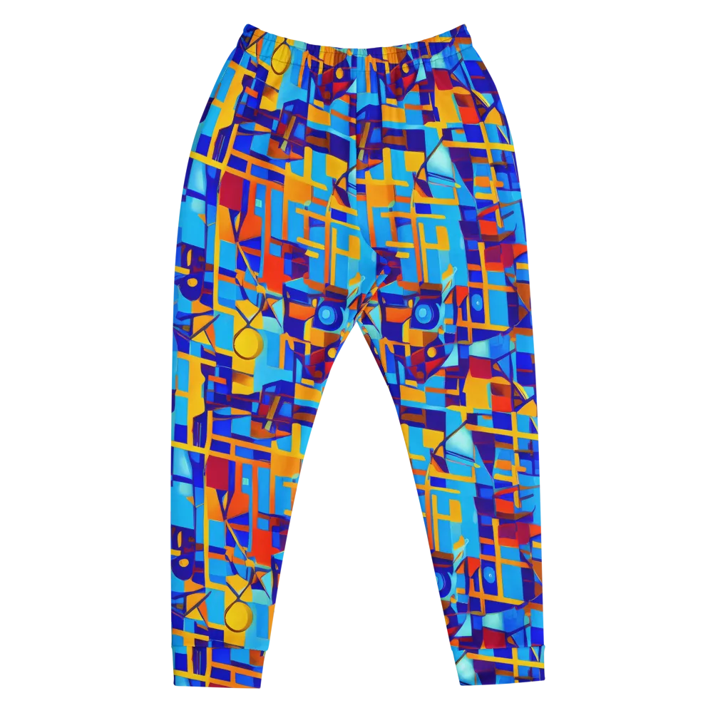 Radiant Labyrinth on Men's Joggers — Front