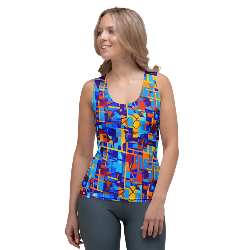 Radiant Labyrinth on Women's Tank Top — Front