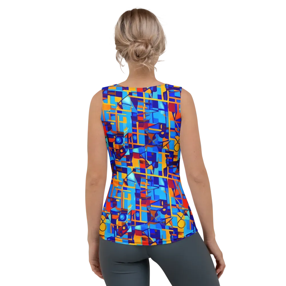 Radiant Labyrinth on Women's Tank Top — Back