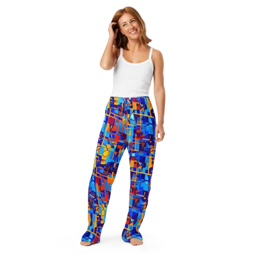 Radiant Labyrinth on a Women's Pajama Pants