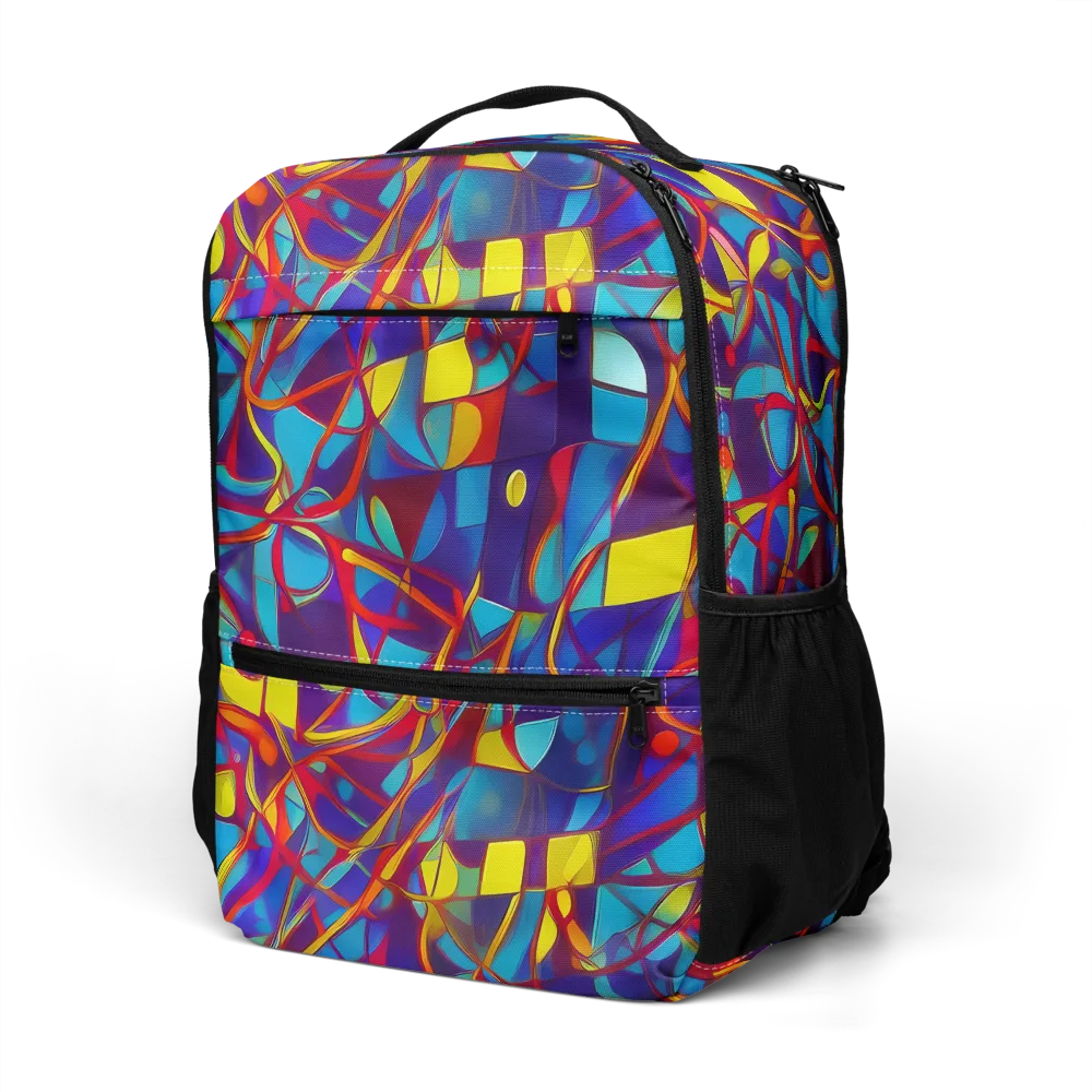 Flickering Dreams on Utility Backpack — Left Front