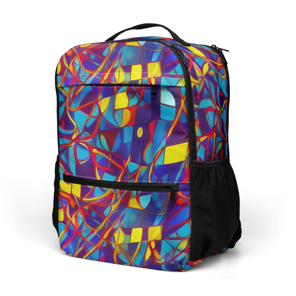 Flickering Dreams on Utility Backpack — Left Front