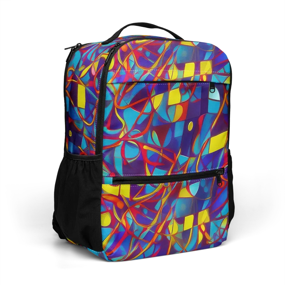 Flickering Dreams on Utility Backpack — Right Front