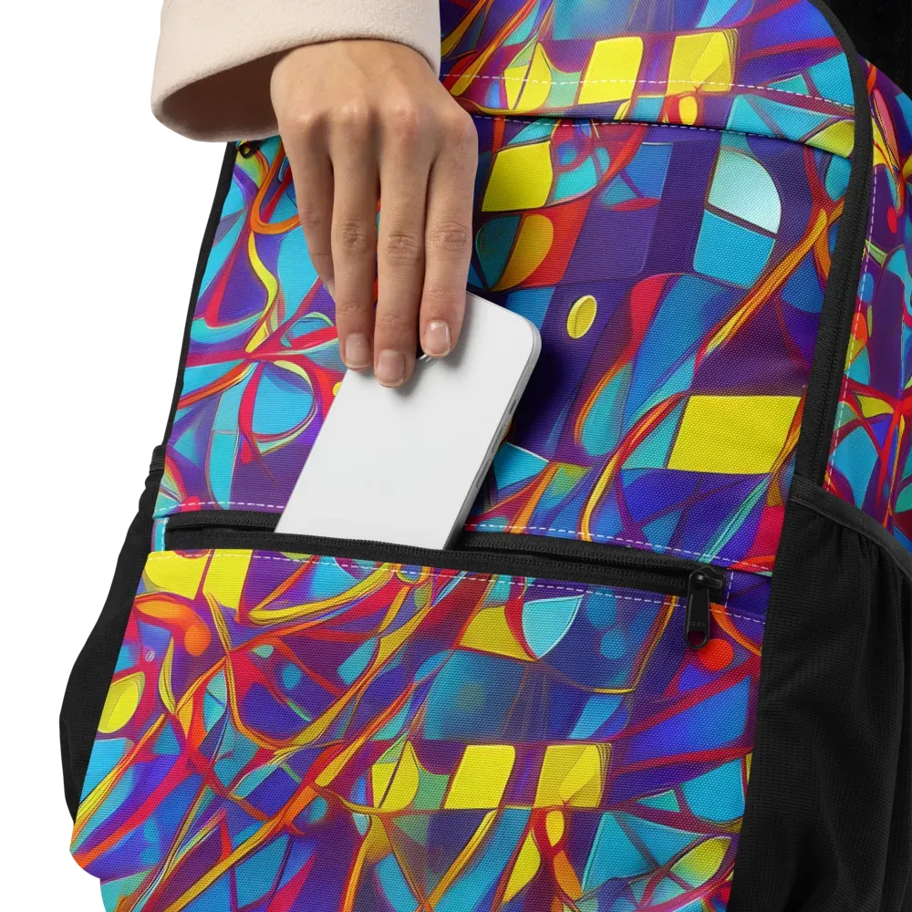 Flickering Dreams on Utility Backpack — Product details
