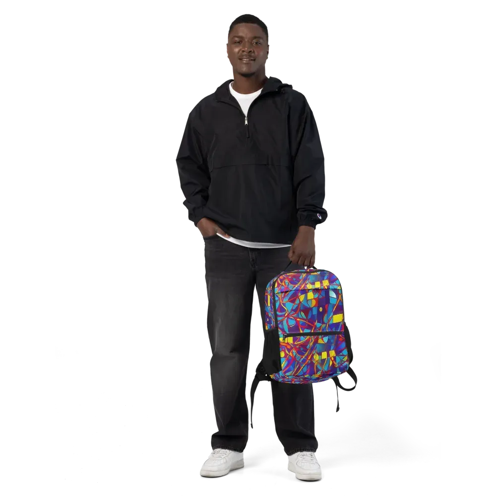 Flickering Dreams on Utility Backpack — Front