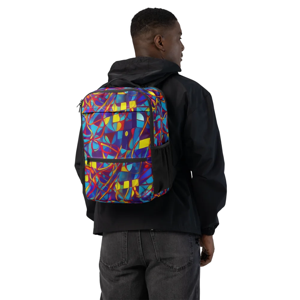 Flickering Dreams on Utility Backpack — Back