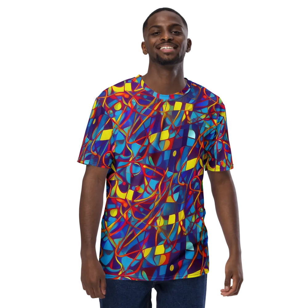 Flickering Dreams on Men's Crew Neck T-Shirt — Front