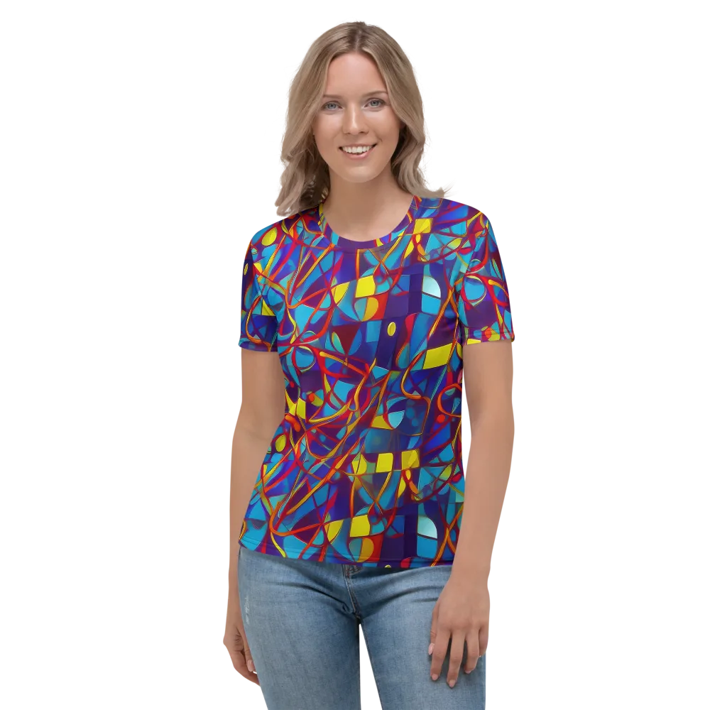 Flickering Dreams on Women's Crew Neck T-Shirt — Front