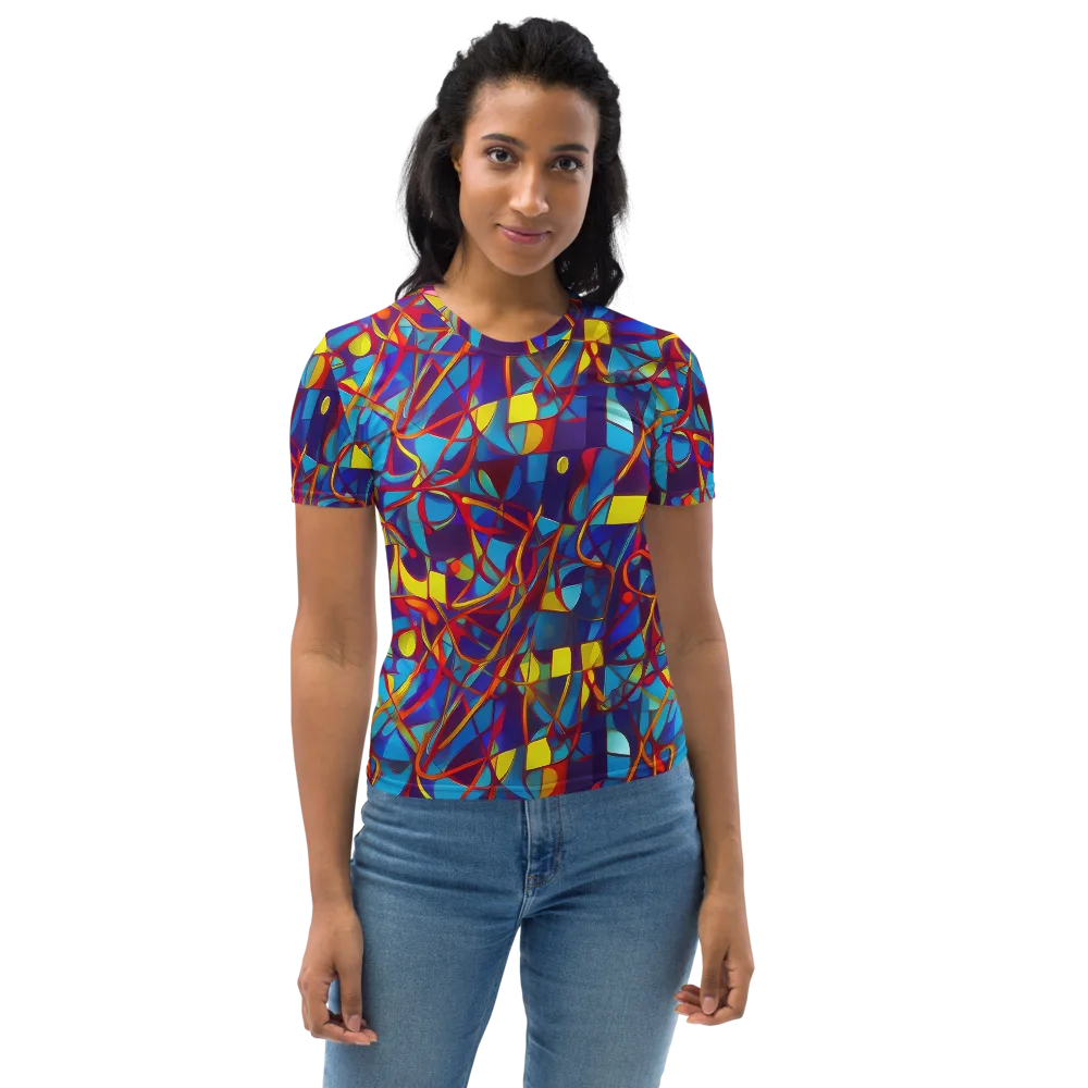 Flickering Dreams on Women's Crew Neck T-Shirt — Front