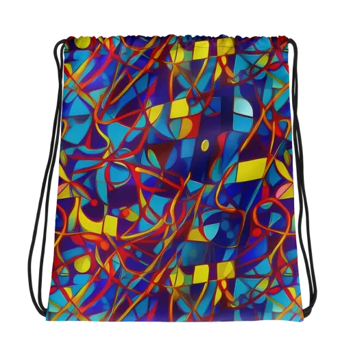 Flickering Dreams on a Drawstring Bag