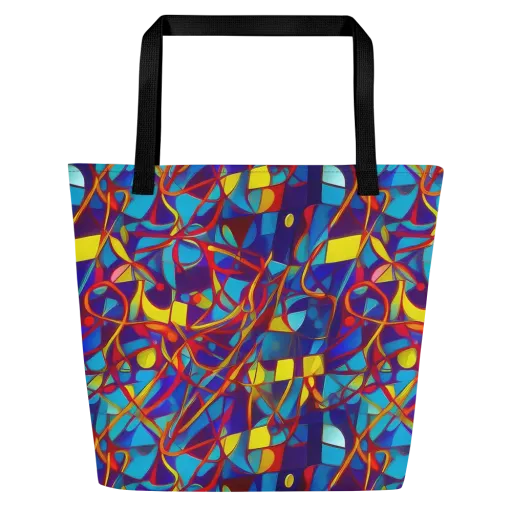 Flickering Dreams on a Large Tote Bag W/ Pocket