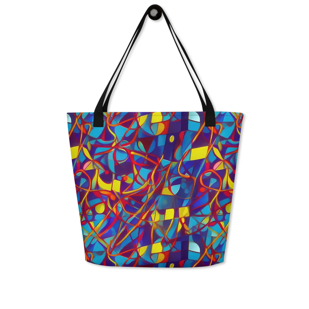 Flickering Dreams on Large Tote Bag W/ Pocket — Front