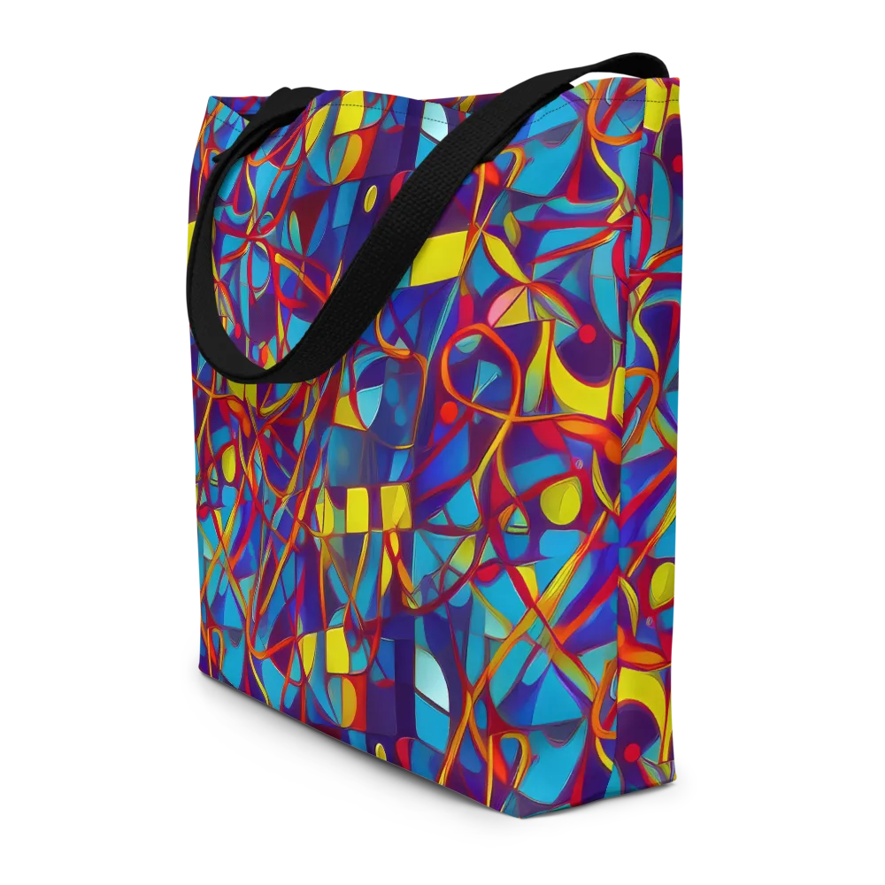 Flickering Dreams on Large Tote Bag W/ Pocket — Front