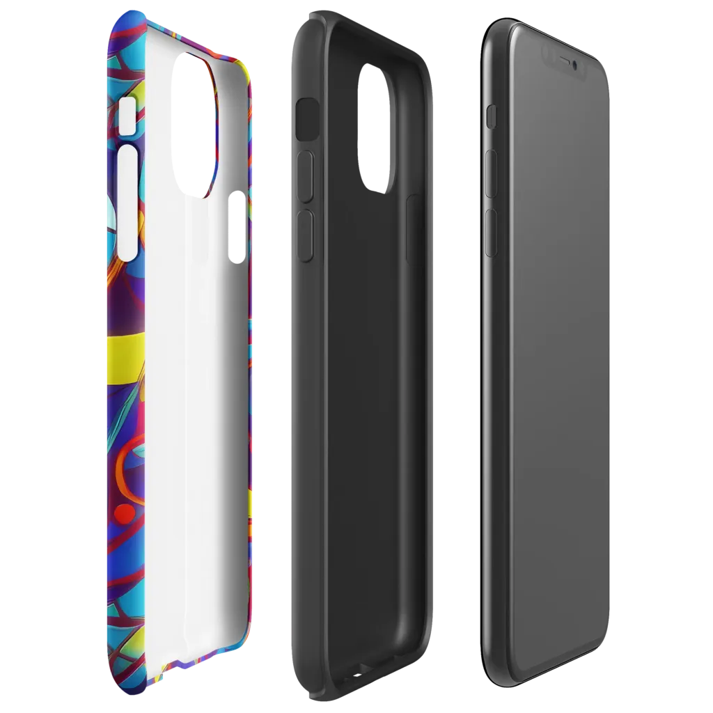 Flickering Dreams on Tough Case for iPhone® — Right