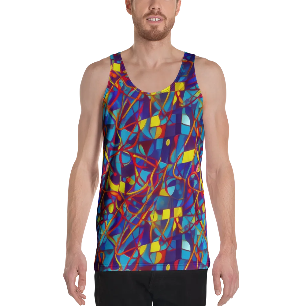 Flickering Dreams on Men's Tank Top — Front