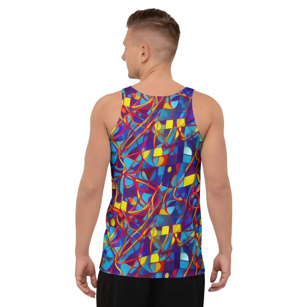 Flickering Dreams on Men's Tank Top — Back