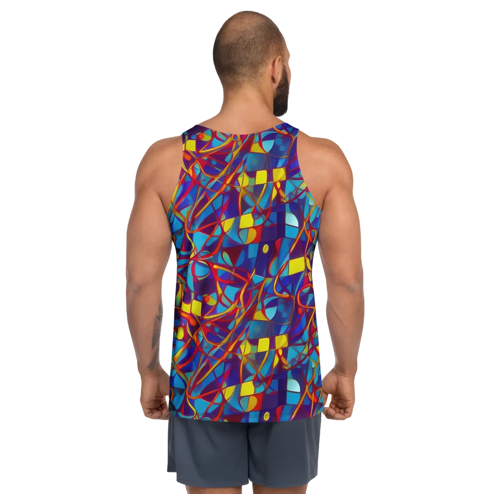Flickering Dreams on Men's Tank Top — Back