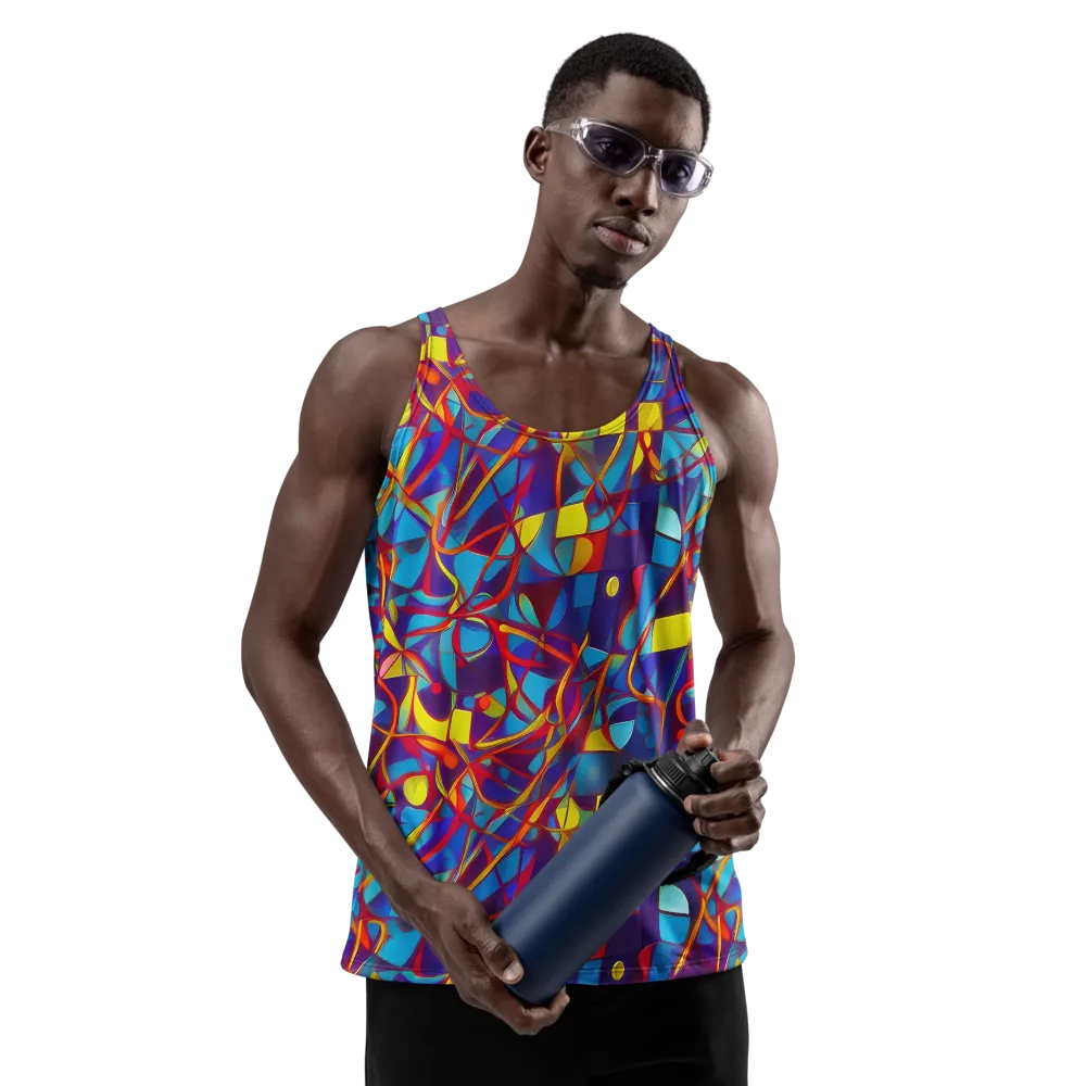 Flickering Dreams on Men's Tank Top — Front