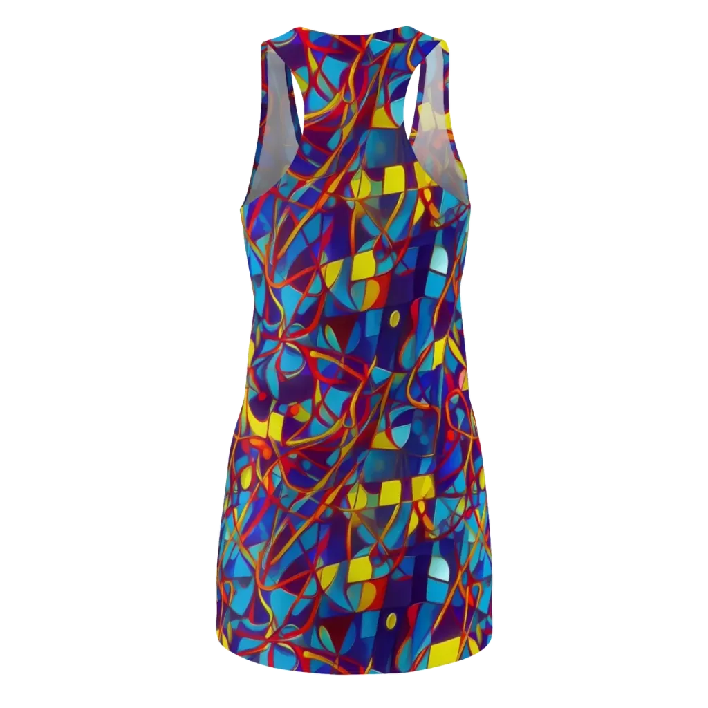 Flickering Dreams on Racerback Dress — Back