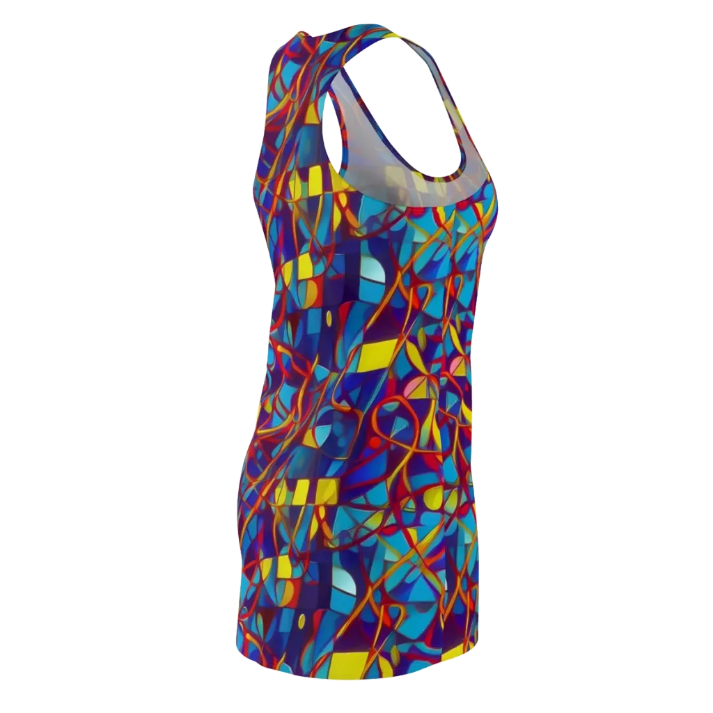 Flickering Dreams on Racerback Dress — Back Side