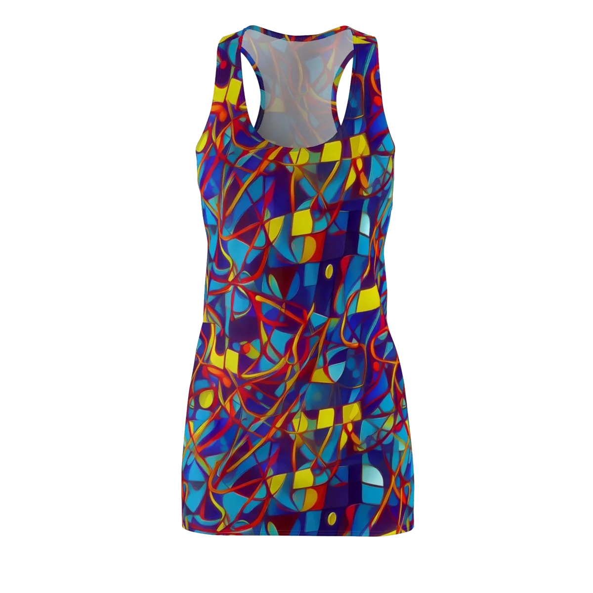 Flickering Dreams on Racerback Dress — Front
