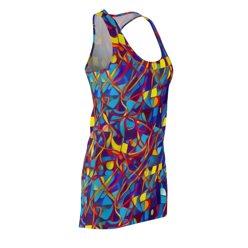 Flickering Dreams on Racerback Dress — Front Side
