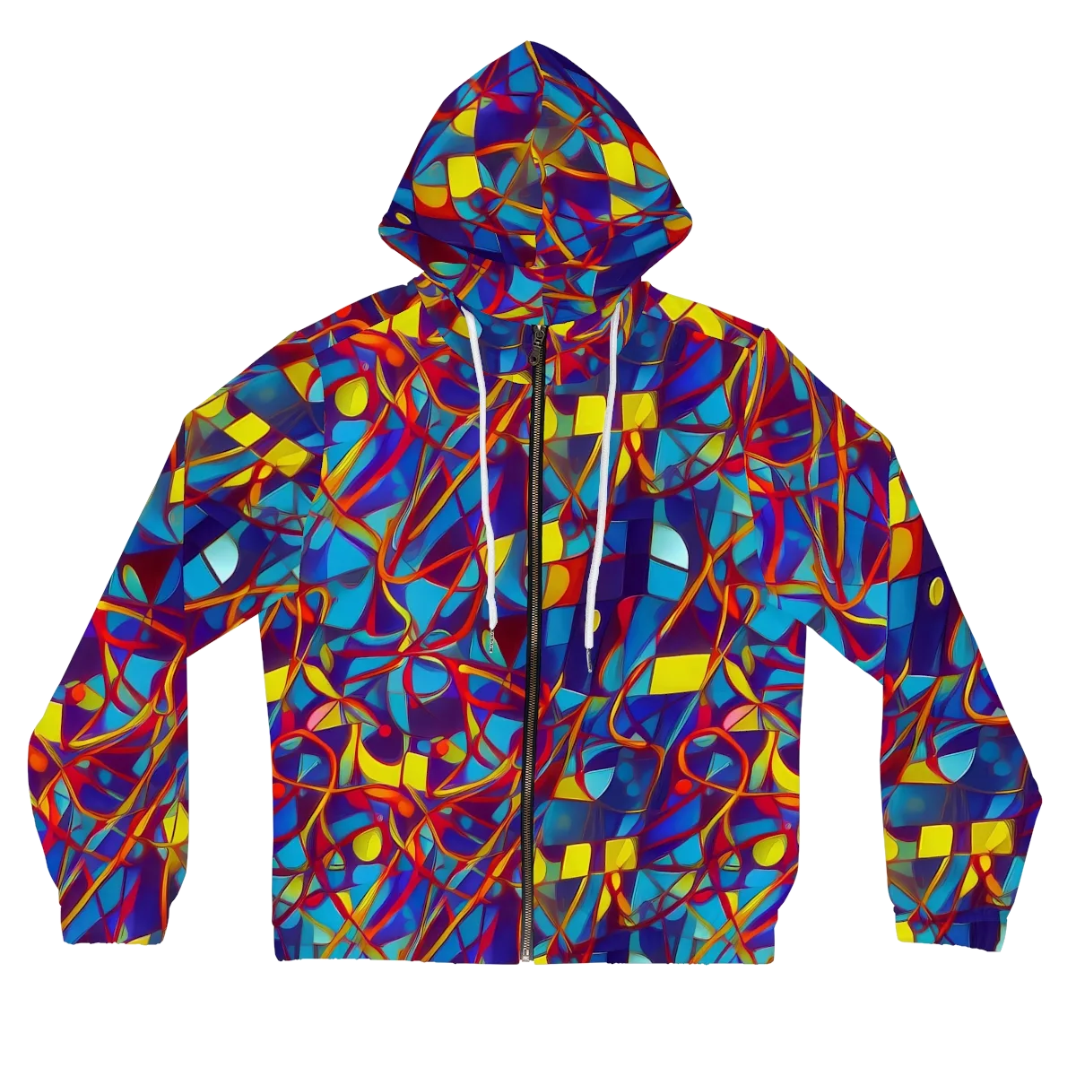 Flickering Dreams on Women's Full-Zip Hoodie — Front
